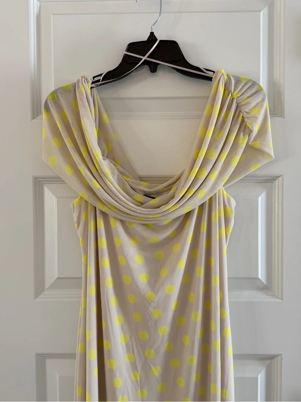 NWT AFRM McCall Sun Dot Mesh Off-The-Shoulder Maxi Dress Plus Size 3X